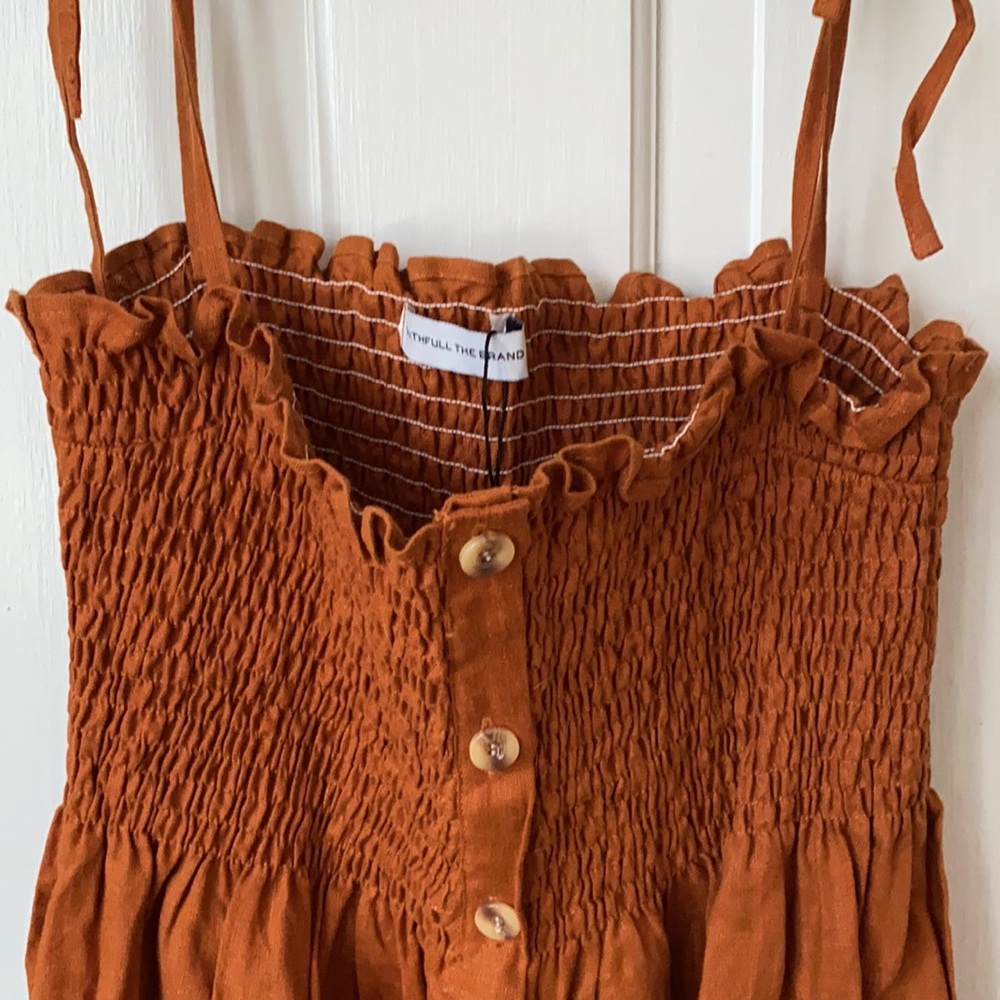 Beautiful Rust Mini Dress